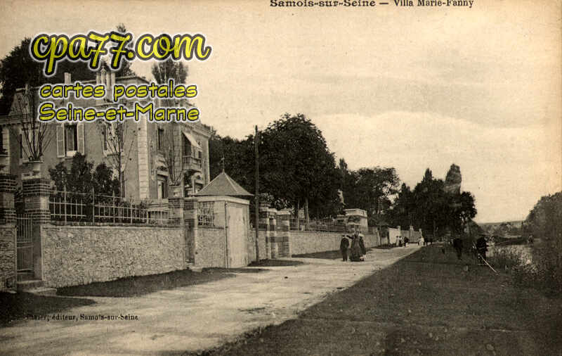 Samois Sur Seine (Seine-et-Marne) - Villa Marie-Fanny