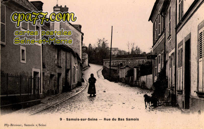 Samois Sur Seine (Seine-et-Marne) - Rue du Bas-Samois