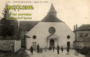 Samois Sur Seine (Seine-et-Marne) - Eglise du XIIe siècle