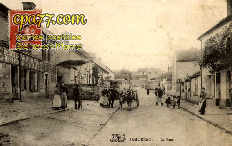 Samoreau (Seine-et-Marne) - La Rue