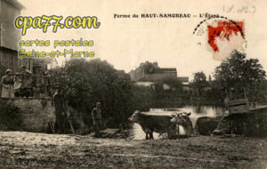 Samoreau (Seine-et-Marne) - Feme du Haut-Samoreau – L&rsquo;Etape