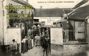 Samoreau (Seine-et-Marne) - Laiterie de la Ferme du Bas-Samoreau