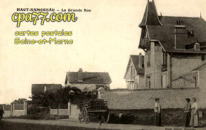 Samoreau (Seine-et-Marne) - La Grande Rue