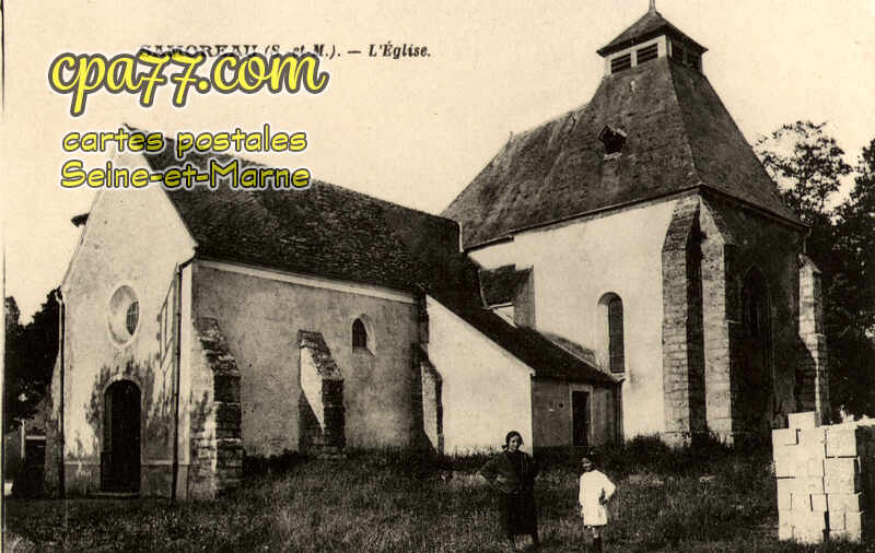 Samoreau (Seine-et-Marne) - L&rsquo;Eglise