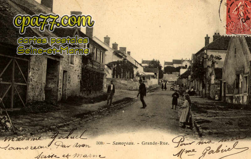 Samoreau (Seine-et-Marne) - Grande-Rue