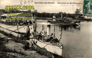 Samoreau (Seine-et-Marne) - Vue prise au Bas-Samoreau