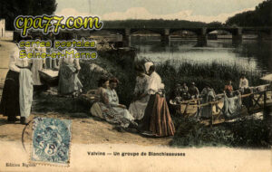 Samoreau (Seine-et-Marne) - Un groupe de Blanchisseuses