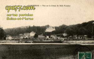Samoreau (Seine-et-Marne) - Vue sur le Côteau de Belle Fontaine