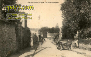 Samoreau (Seine-et-Marne) - Rue Principale