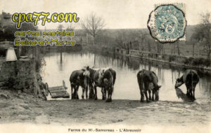 Samoreau (Seine-et-Marne) - Ferme du Ht-Samoreau – L&rsquo;Abrevoir