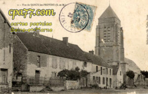 Sancy Lès Provins (Seine-et-Marne) - Vue de Sancy-les-Provins