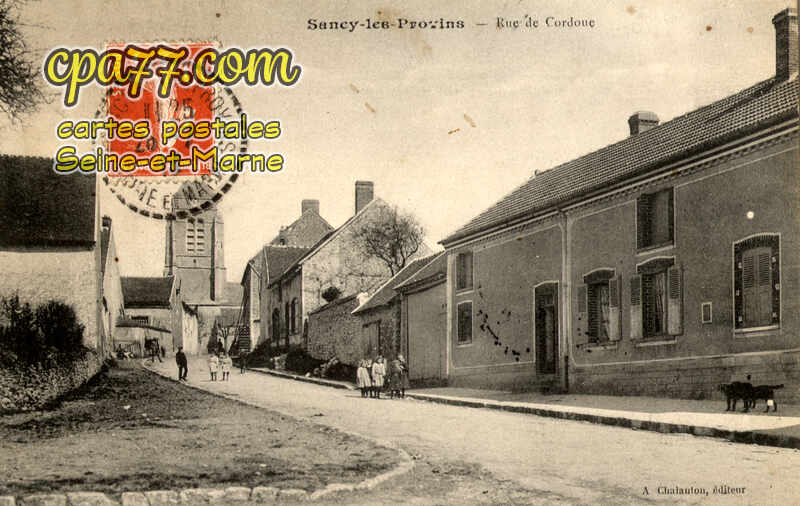Sancy Lès Provins (Seine-et-Marne) - Rue de Cordoue