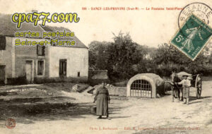 Sancy Lès Provins (Seine-et-Marne) - La Fontaine Saint-Pierre
