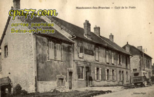 Sancy Lès Provins (Seine-et-Marne) - Café de la Poste