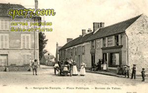 Savigny Le Temple (Seine-et-Marne) - Place Publique – Bureau de Tabac