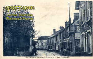 Savigny Le Temple (Seine-et-Marne) - Rue Principale