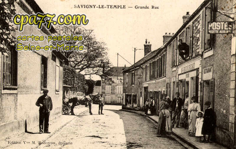Savigny Le Temple (Seine-et-Marne) - Grande Rue