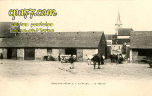 Savigny Le Temple (Seine-et-Marne) - La Ferme – Le Départ