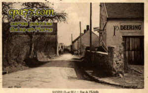 Savins (Seine-et-Marne) - Rue de l&rsquo;Echelle