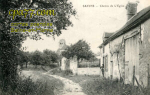 Savins (Seine-et-Marne) - Chemin de l&rsquo;Eglise