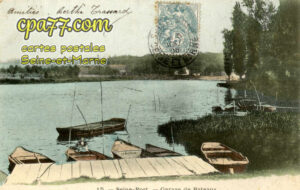 Seine Port (Seine-et-Marne) - Garage de Bateaux