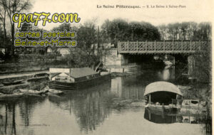 Seine Port (Seine-et-Marne) - La Seine à Seine-Port