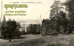 Seine Port (Seine-et-Marne) - Château de Sainte-Assise – Le Parc