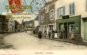 Seine Port (Seine-et-Marne) - Le Centre