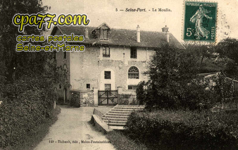 Seine Port (Seine-et-Marne) - Le Moulin