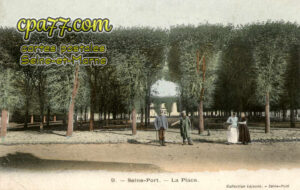 Seine Port (Seine-et-Marne) - La Place
