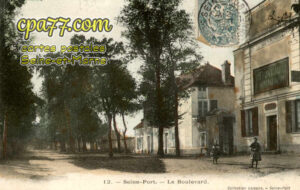 Seine Port (Seine-et-Marne) - Le Boulevard