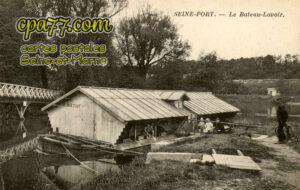 Seine Port (Seine-et-Marne) - Le Bateau-Lavoir