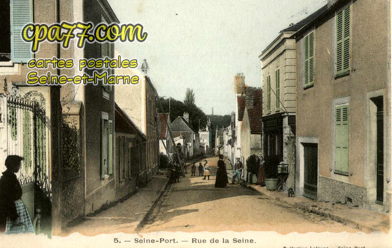 Seine Port (Seine-et-Marne) - Rue de la Seine
