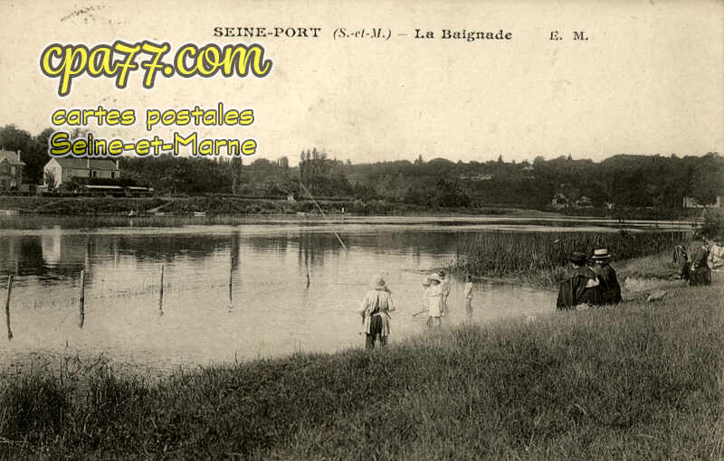 Seine Port (Seine-et-Marne) - La Baignade