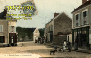 Seine Port (Seine-et-Marne) - Le Centre