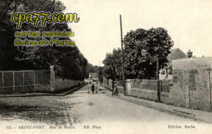 Seine Port (Seine-et-Marne) - Rue de Melun