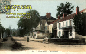 Seine Port (Seine-et-Marne) - Une Rue