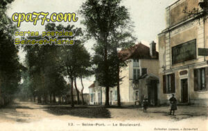 Seine Port (Seine-et-Marne) - Le Boulevard