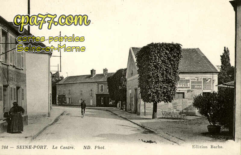 Seine Port (Seine-et-Marne) - Le Centre