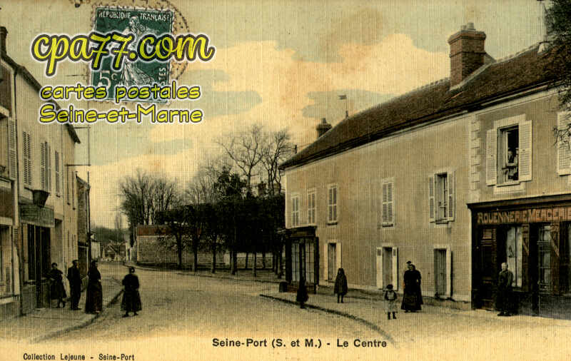Seine Port (Seine-et-Marne) - Le Centre