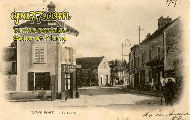 Seine Port (Seine-et-Marne) - Le Centre