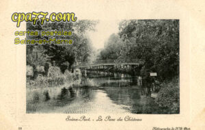 Seine Port (Seine-et-Marne) - Le Parc du Château