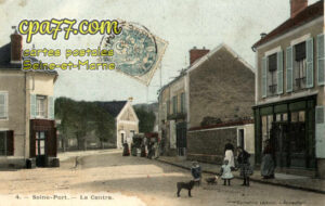 Seine Port (Seine-et-Marne) - Le Centre