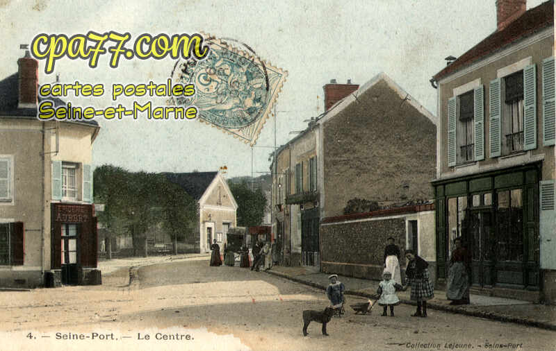 Seine Port (Seine-et-Marne) - Le Centre