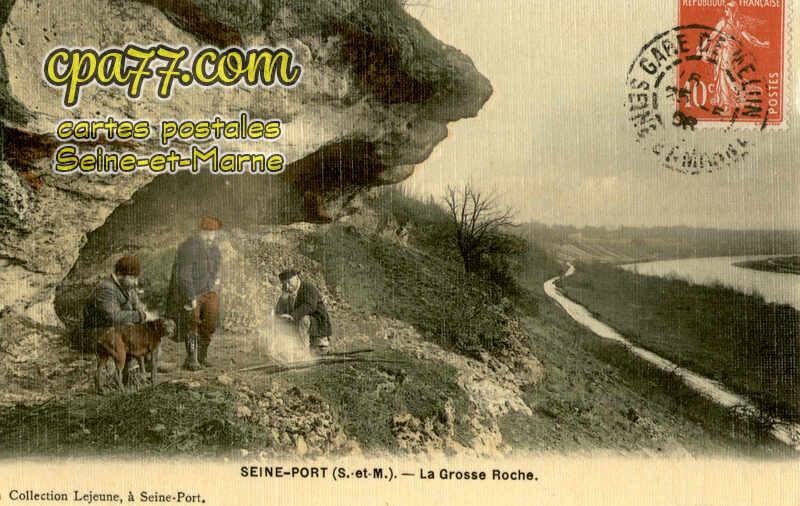 Seine Port (Seine-et-Marne) - La Grosse Roche