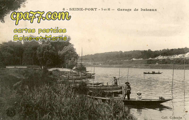 Seine Port (Seine-et-Marne) - Garage de Bateaux