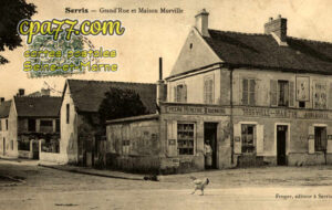 Serris (Seine-et-Marne) - Grand&rsquo;Rue et Maison Morville