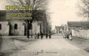 Serris (Seine-et-Marne) - Place de L&rsquo;Eglise