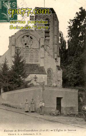 Servon (Seine-et-Marne) - Environs de Brie-Comte-Robert – L’église de Servon