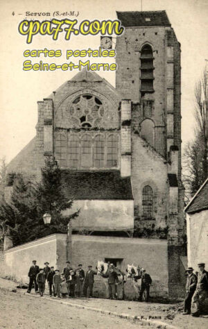 Servon (Seine-et-Marne) - Eglise et Lavoir
